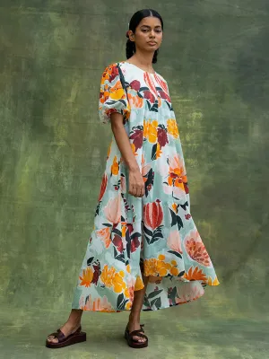 Jill Printed Dress
