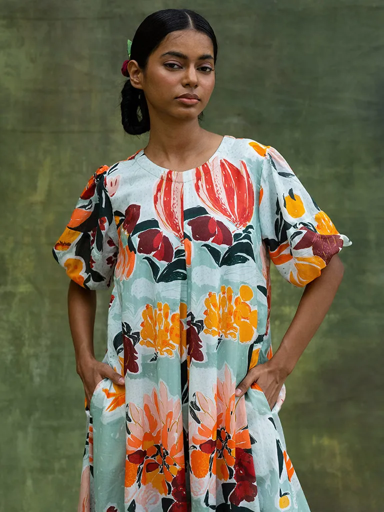 Jill Printed Dress