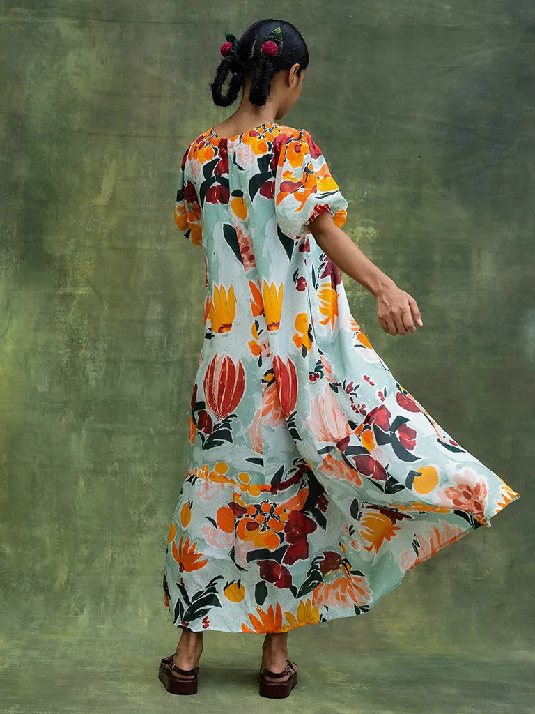 Jill Printed Dress