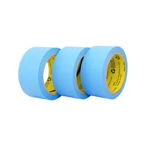 JMIBASIC Masking Tape Washi Paper  - 2 Inch (48mm) x 44 Yard, Multi Pack, Blue Painters Tape for Delicate Surface