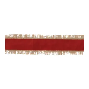Jute Fringe Ribbon (Set of 2)