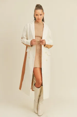 Karlie Long Color Block Coat