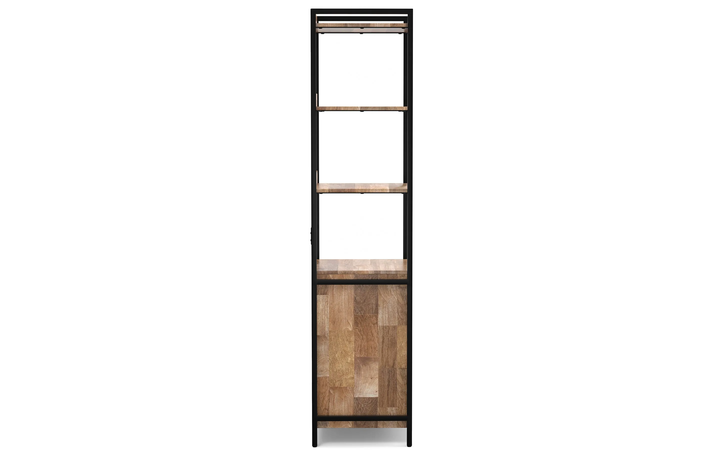 Kelsey Narrow Bookshelf with Cabinet
