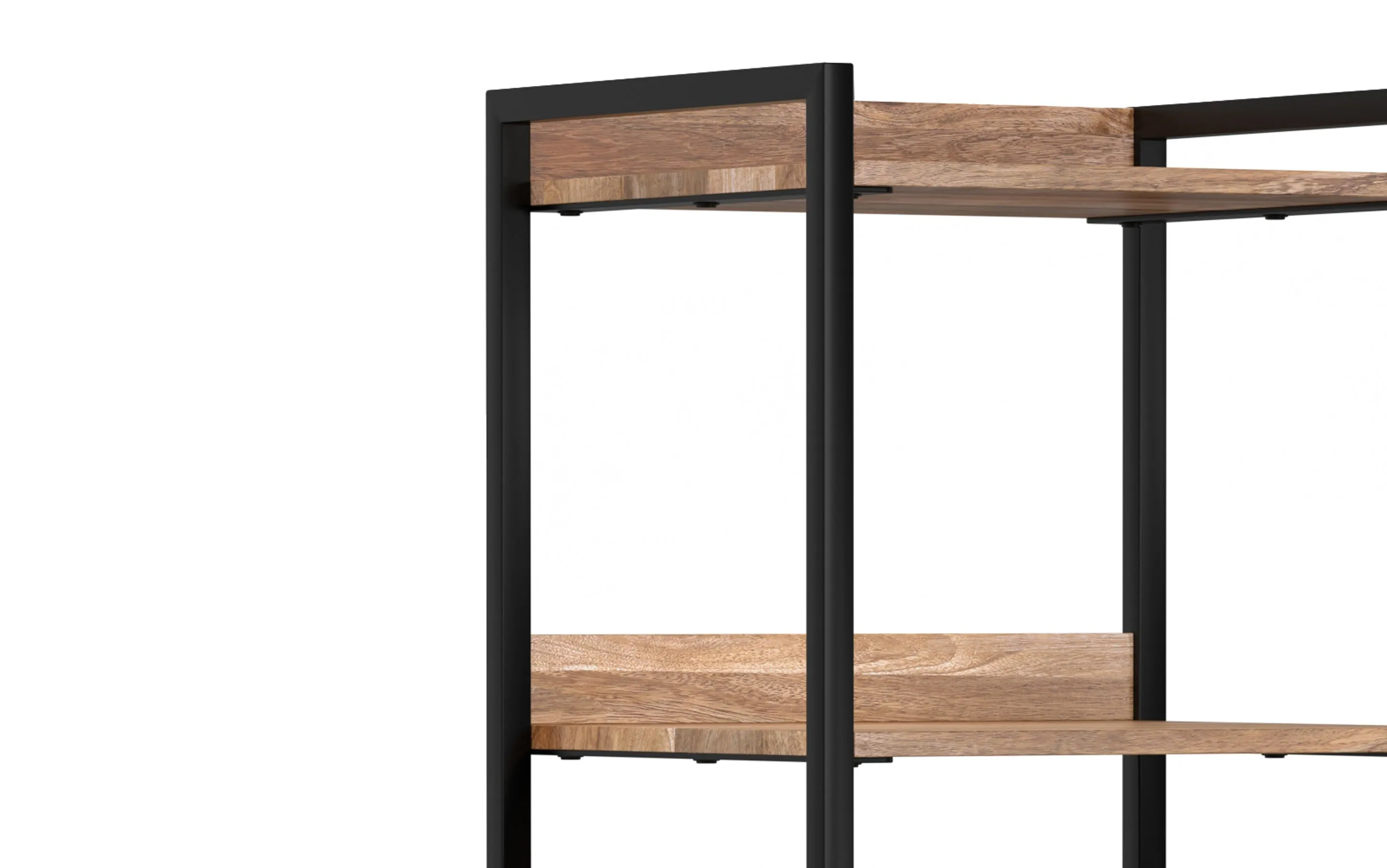 Kelsey Narrow Bookshelf with Cabinet