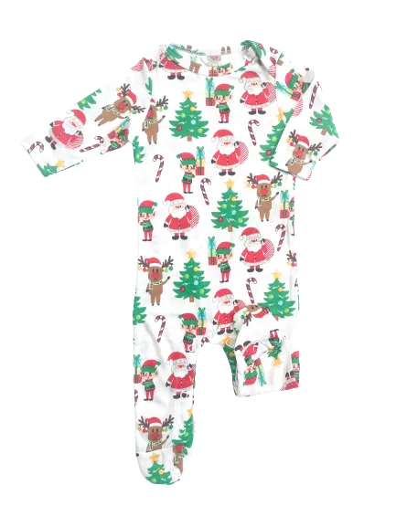 Kids Jingle All The Way Footie