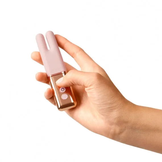 Le Wand Deux Twin Motor Vibrator - Rose Gold