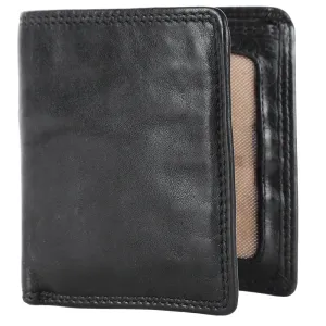 Leather Black Bifold Wallet