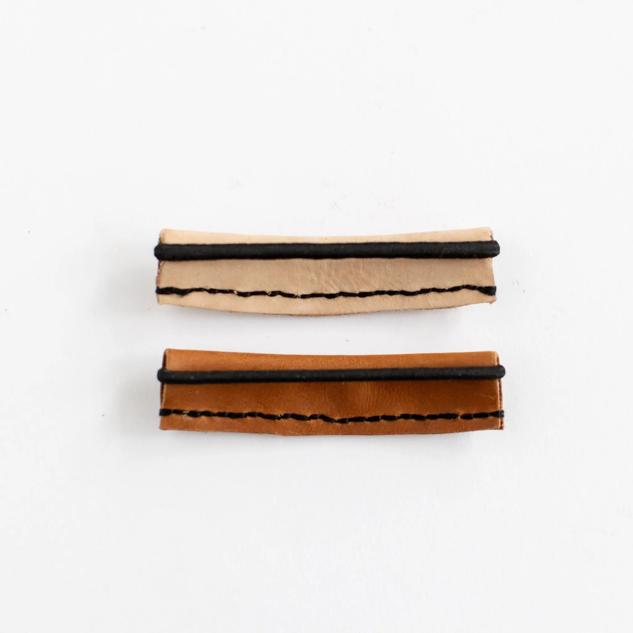Leather Hair Tie {camel}