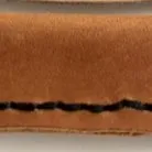Leather Hair Tie {camel}