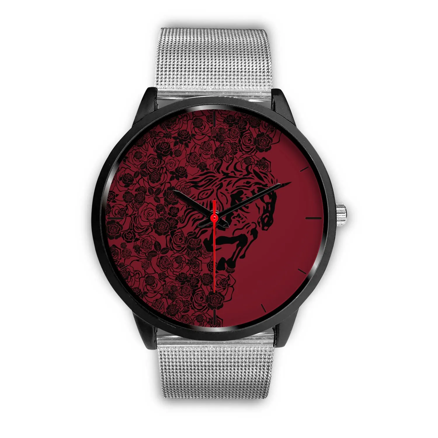 Lee's Excellent Watch with Unicorn - Black Roses