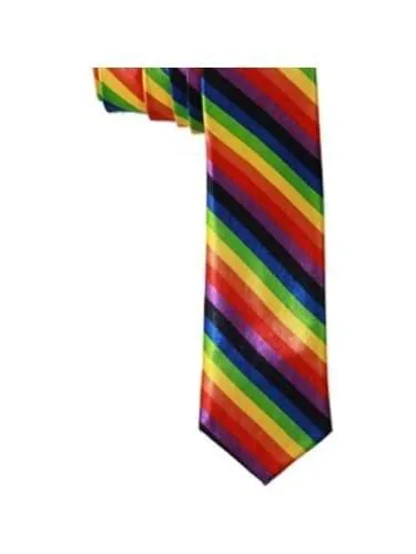 Long Slim Coloured Ties