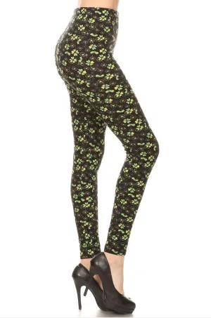 Lucky Clover St. Patrick's Day Leggings