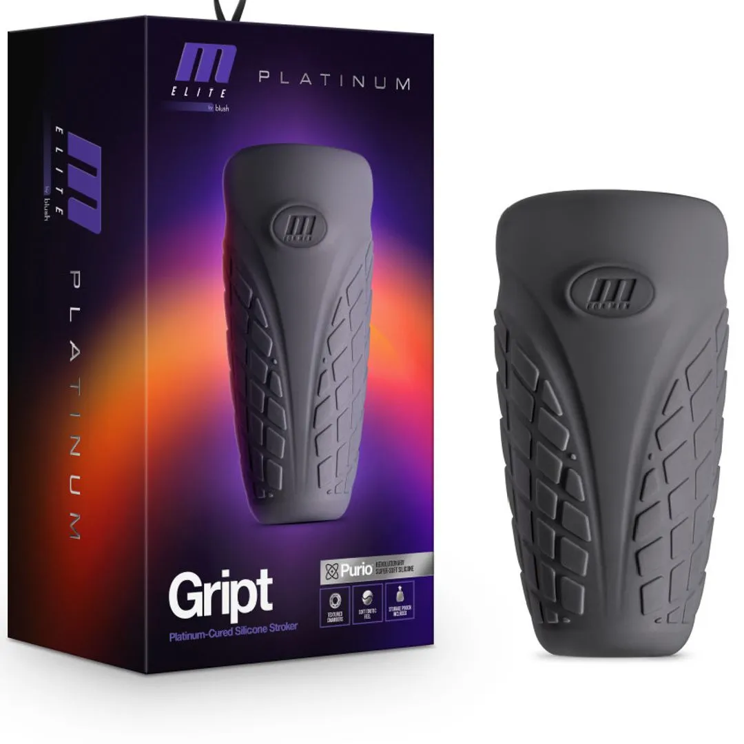 M For Men Gript Discreet Silicone Penis Stroker