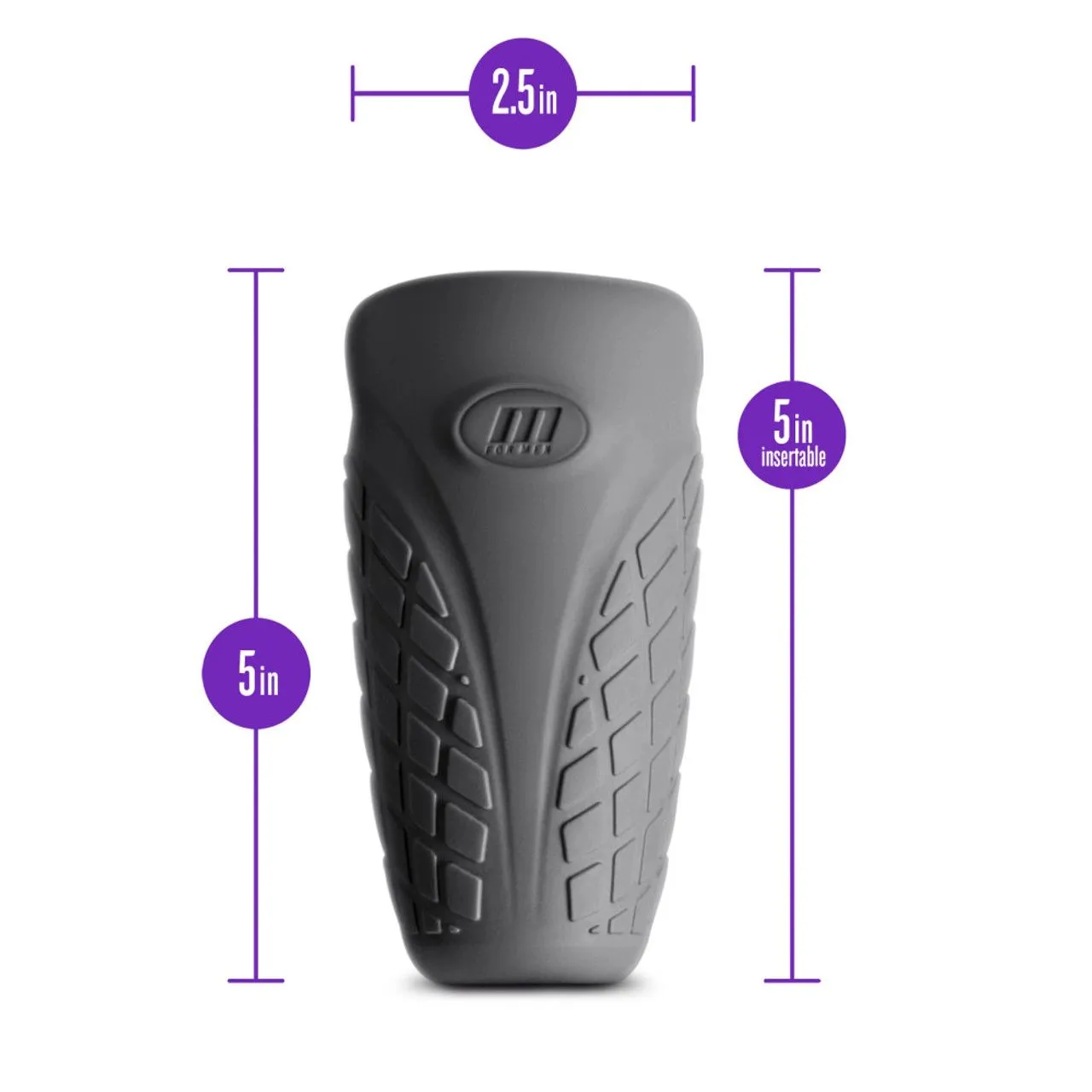 M For Men Gript Discreet Silicone Penis Stroker