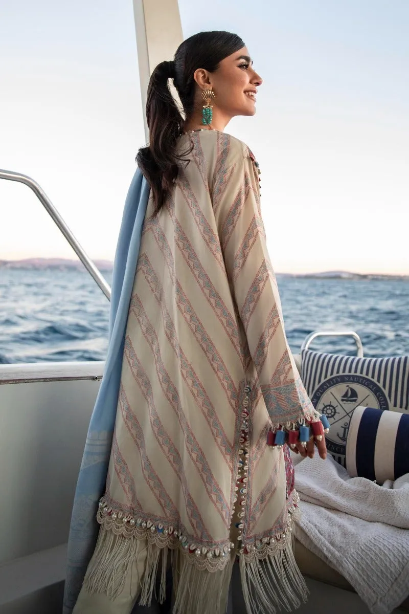 M221-012B-CM | Sana Safinaz Muzlin Spring Collection 2022 Vol 1  | Unstitched Printed Lawn Suits