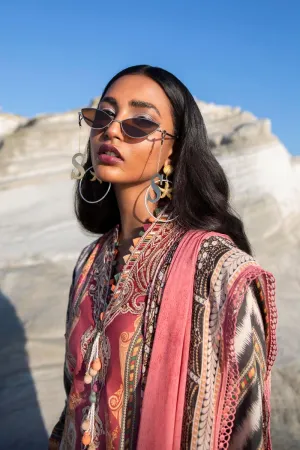 M221-014A-CI | Sana Safinaz Muzlin Spring Collection 2022 Vol 1  | Unstitched Printed Lawn Suits