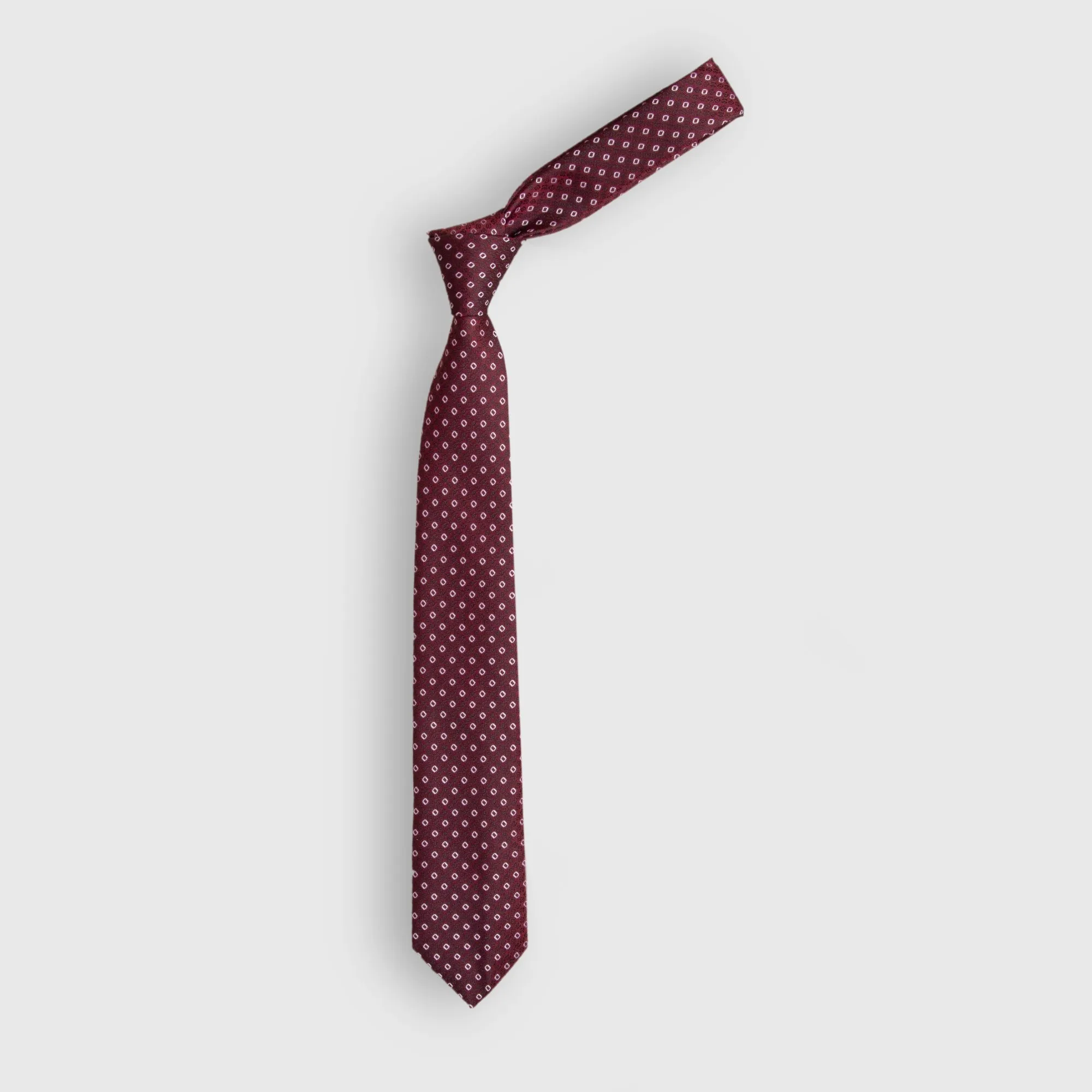 Maroon Printed Tie