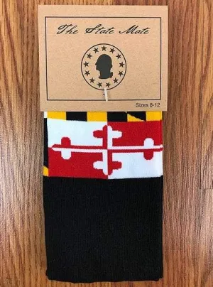 Maryland State Flag Socks