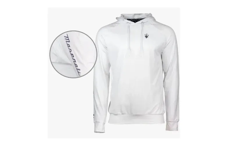 Maserati Men's Raglan Pullover Hoodie