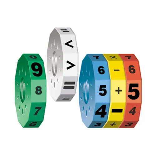 Math Spin Travel Edition with Storage Pouch