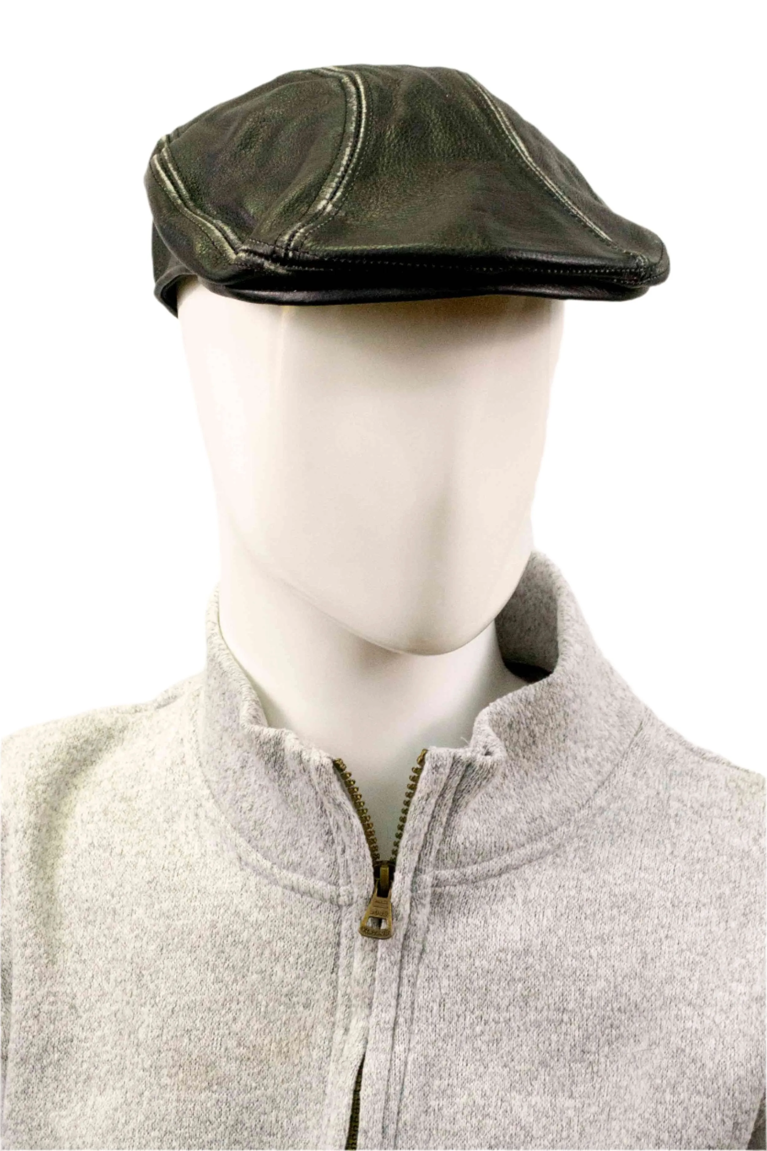 Men's Leather Tam