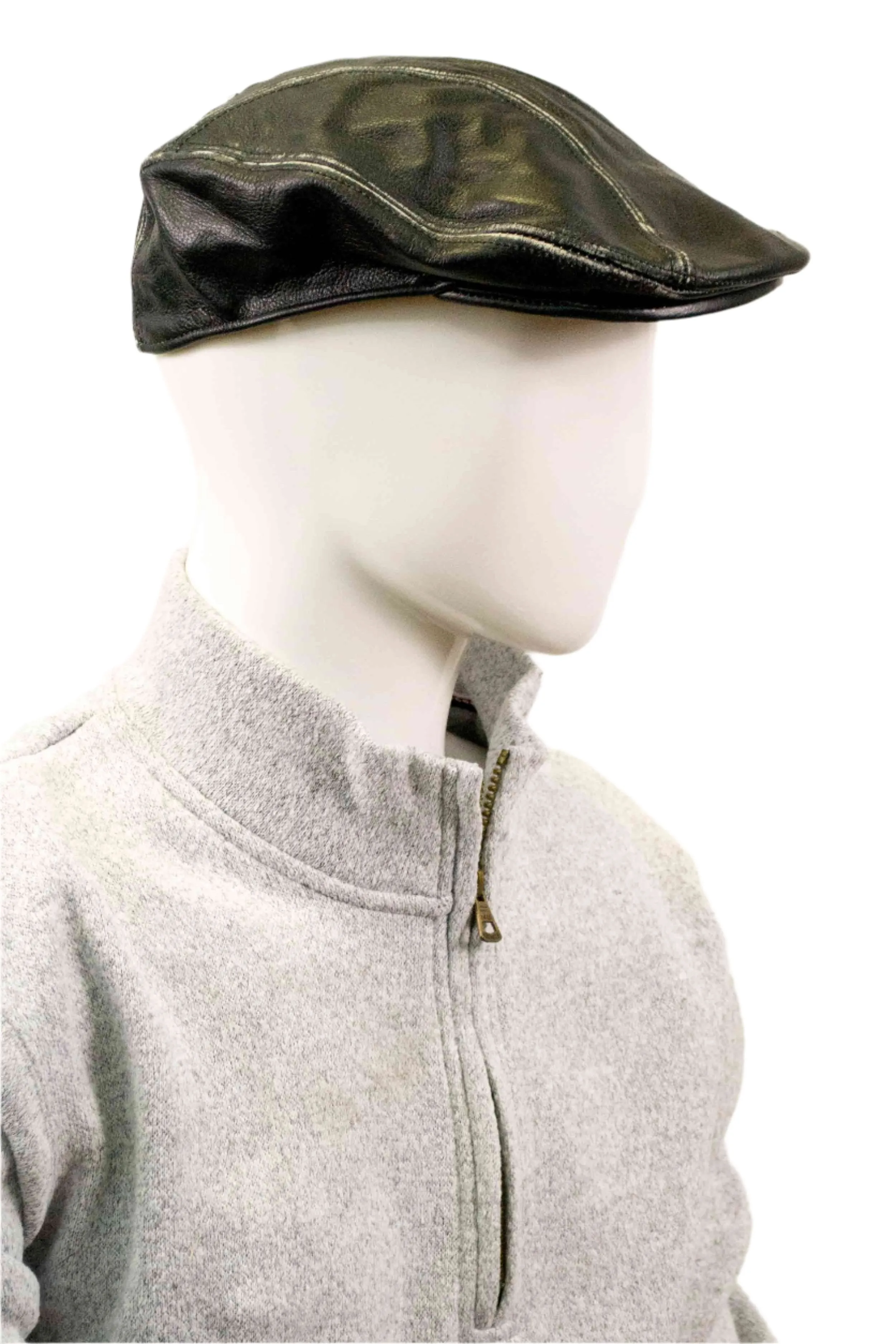 Men's Leather Tam