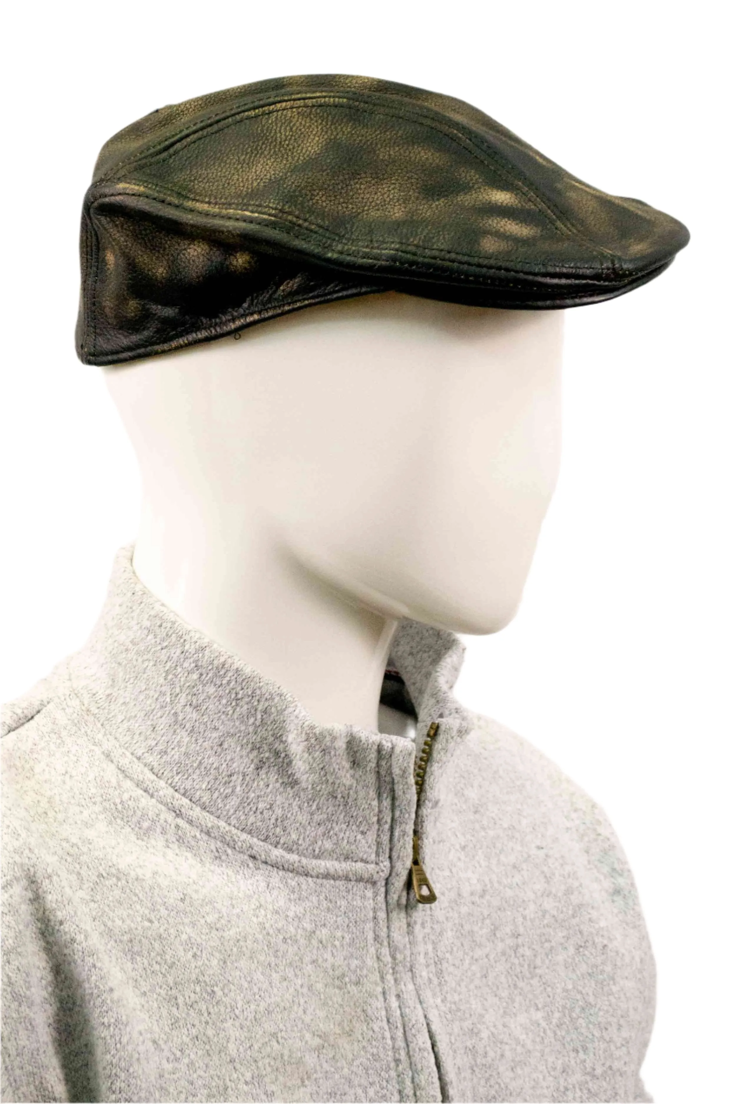 Men's Leather Tam