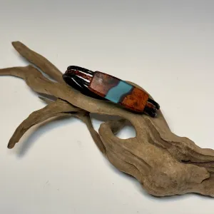 Men's Mixed Media Leather Bracelet - NL164