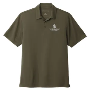 Men's Performance Polo - Military Green