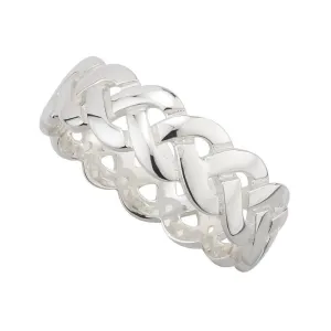 Men's Sterling Silver Celtic Knot Ring S2996
