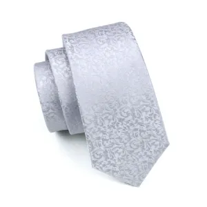 Men`s Tie Silver