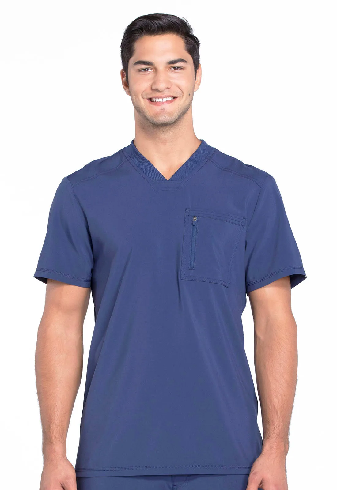 MEN'S TUCKABLE 2 POCKET V-NECK TOP CHEROKEE INFINITY