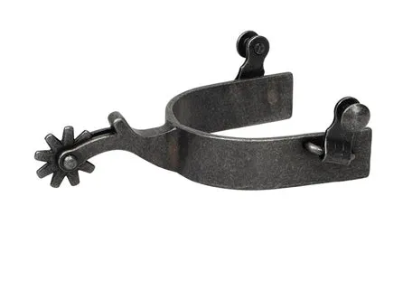 Men’s Weaver Bluffed Black Spurs