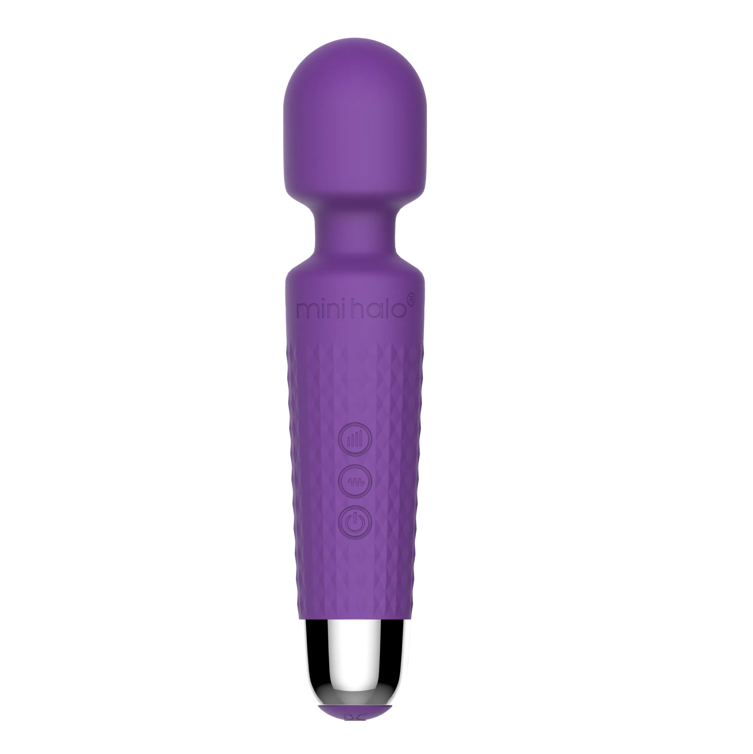 Mini Halo Wand Vibrator Amethyst