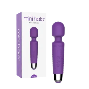 Mini Halo Wand Vibrator Amethyst