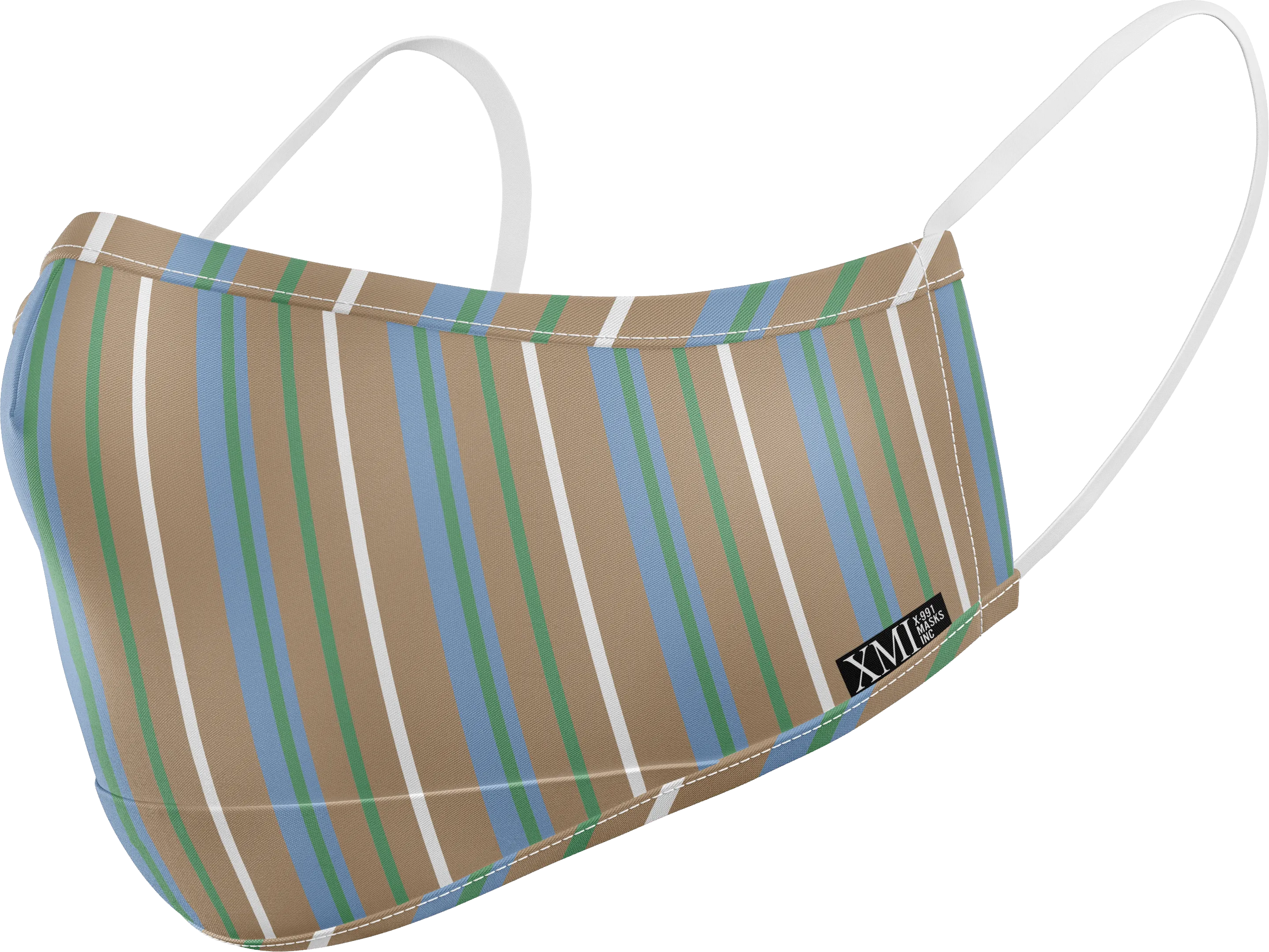 Multi Stripe printed mask