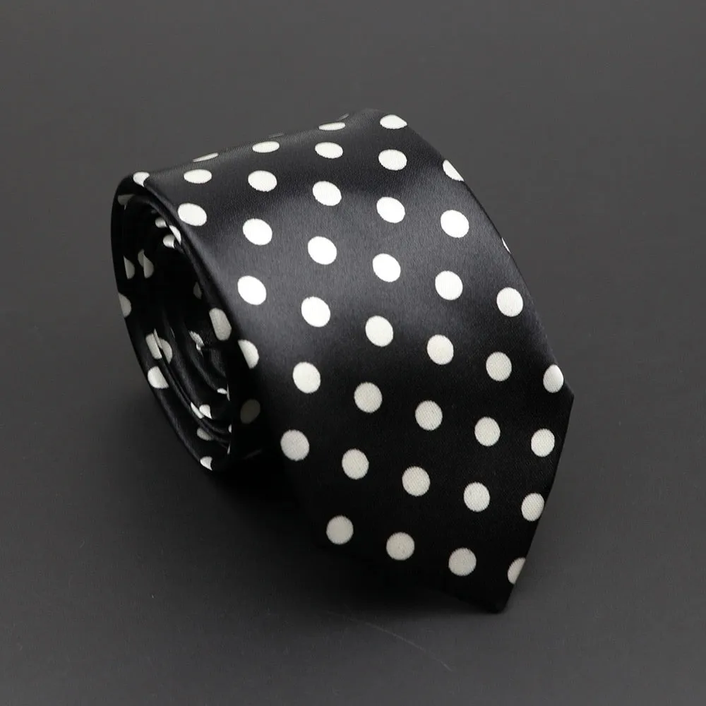 Musical Note Print Neck Tie