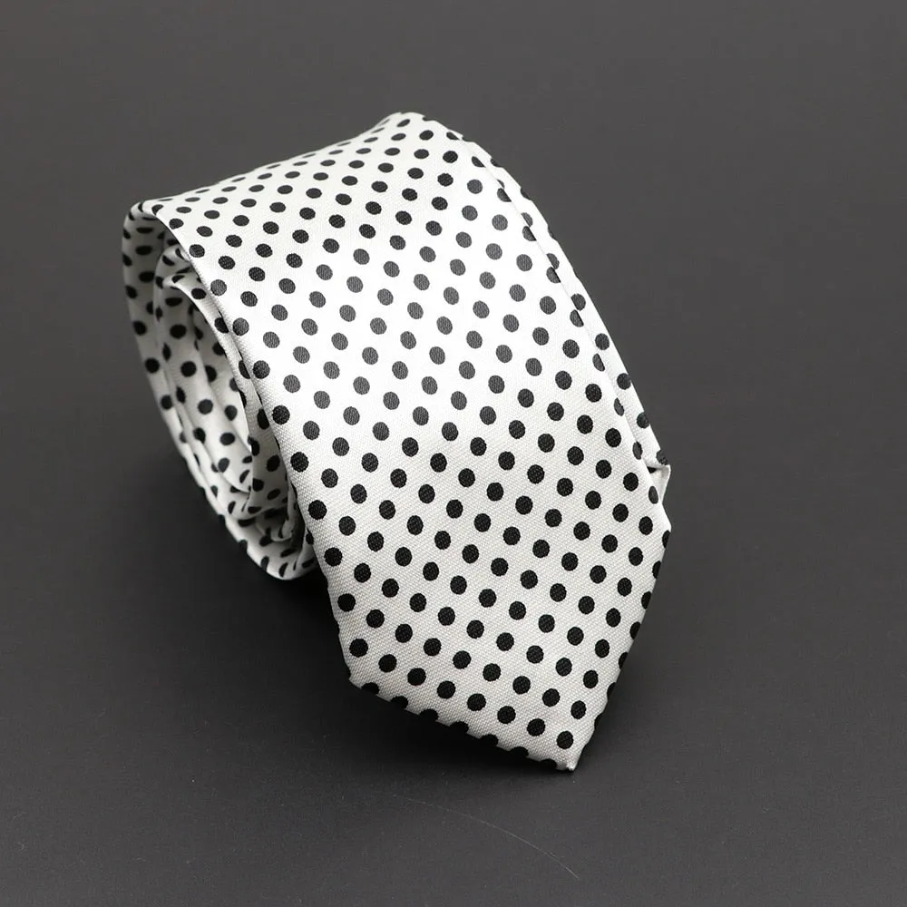 Musical Note Print Neck Tie