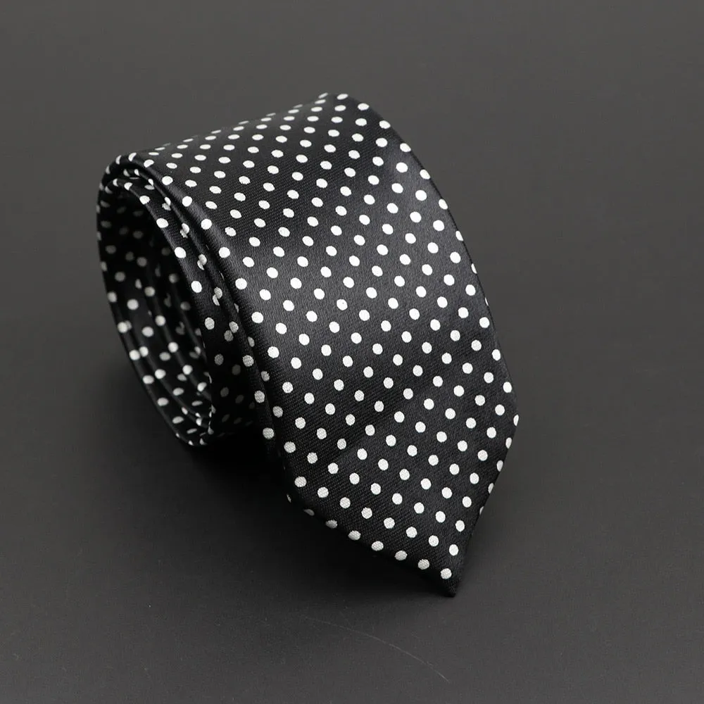 Musical Note Print Neck Tie