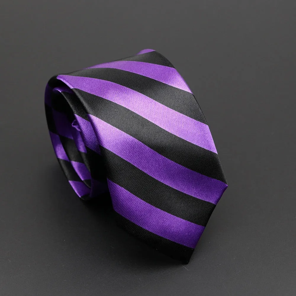 Musical Note Print Neck Tie
