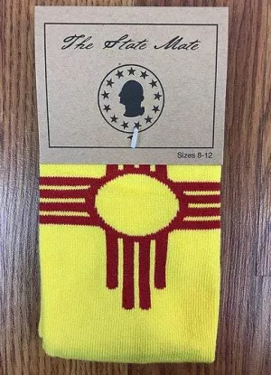 New Mexico State Flag Socks