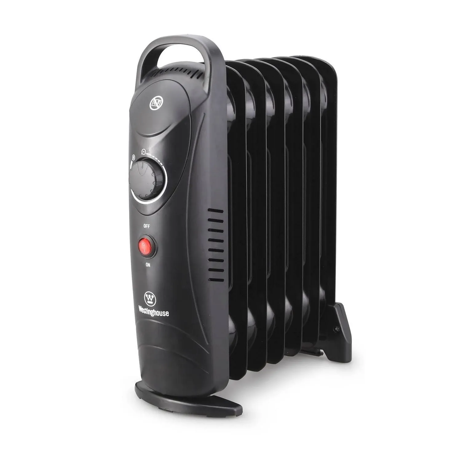 New no box! Westinghouse 7 Fin Compact Radiant Heater, Black