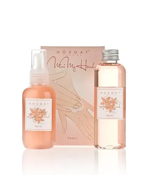 Nougat London Peony Mini My Hands Travel Set