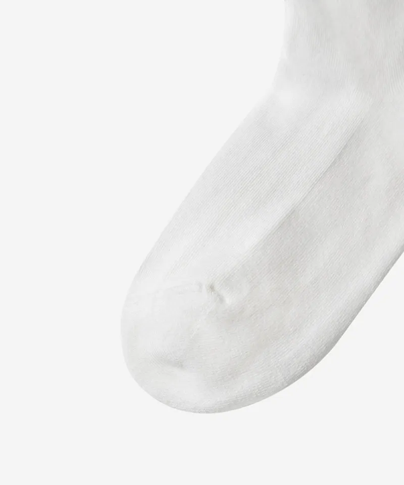 OBER Golf Patterned Color Block Socks - White