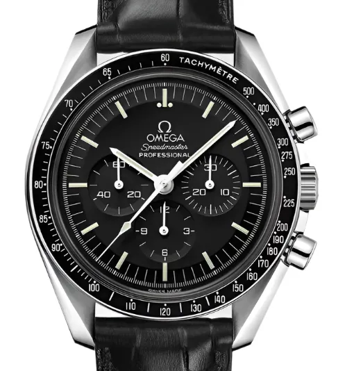 Omega 311.33.42.30.01.002 Speedmaster Moonwatch on Leather Strap