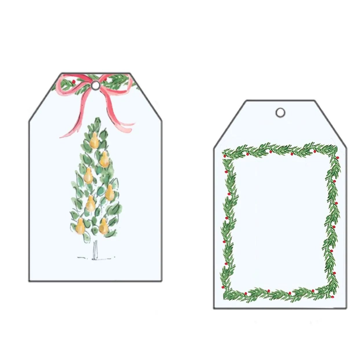 Partridge in Pear Tree Paper Placemats