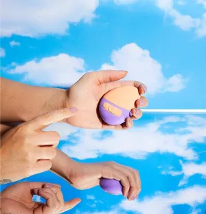 Pep Compact Travel-Friendly Sex Toy: Melon/Violet