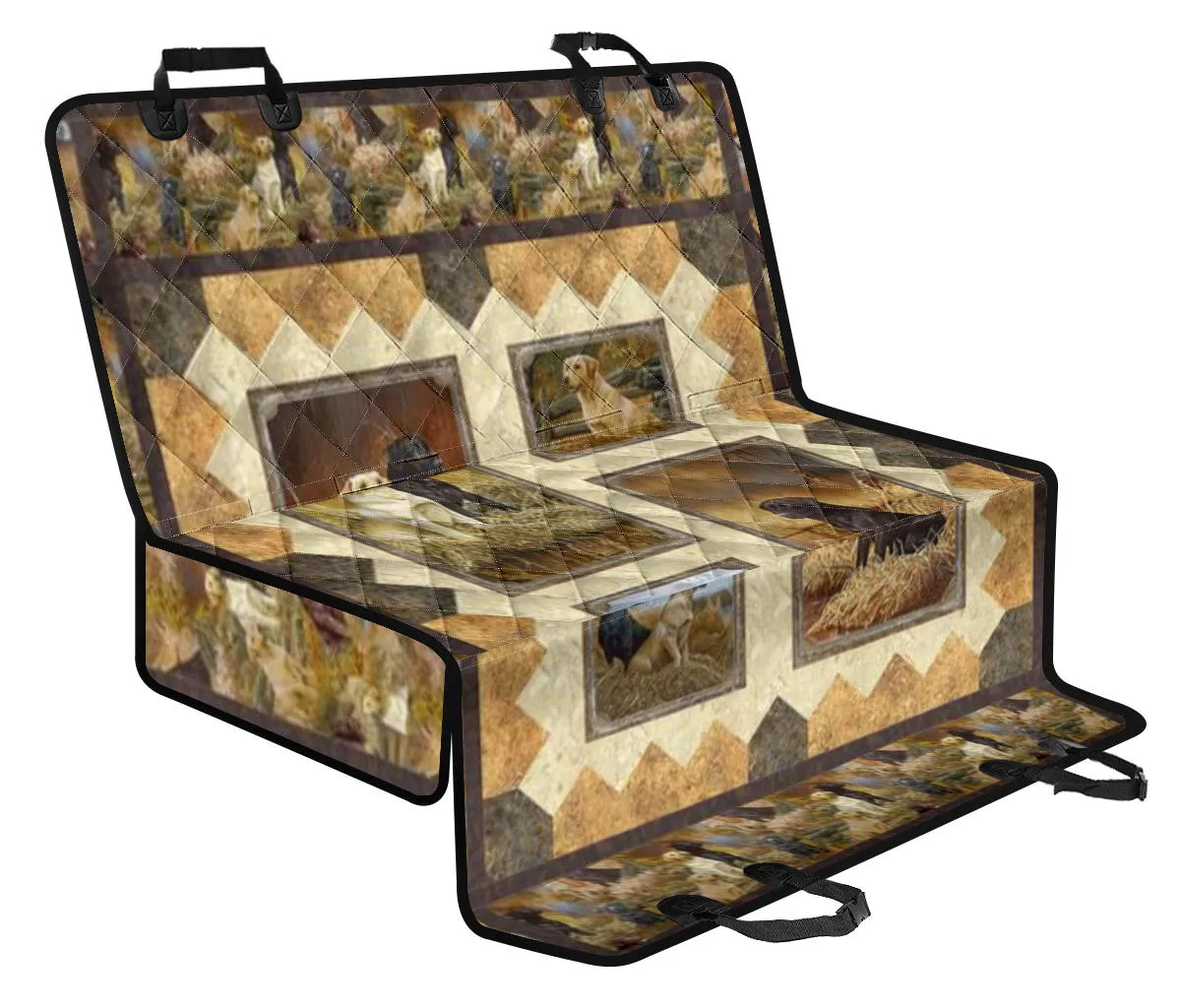 Pet Car Seat Protector - Labradors