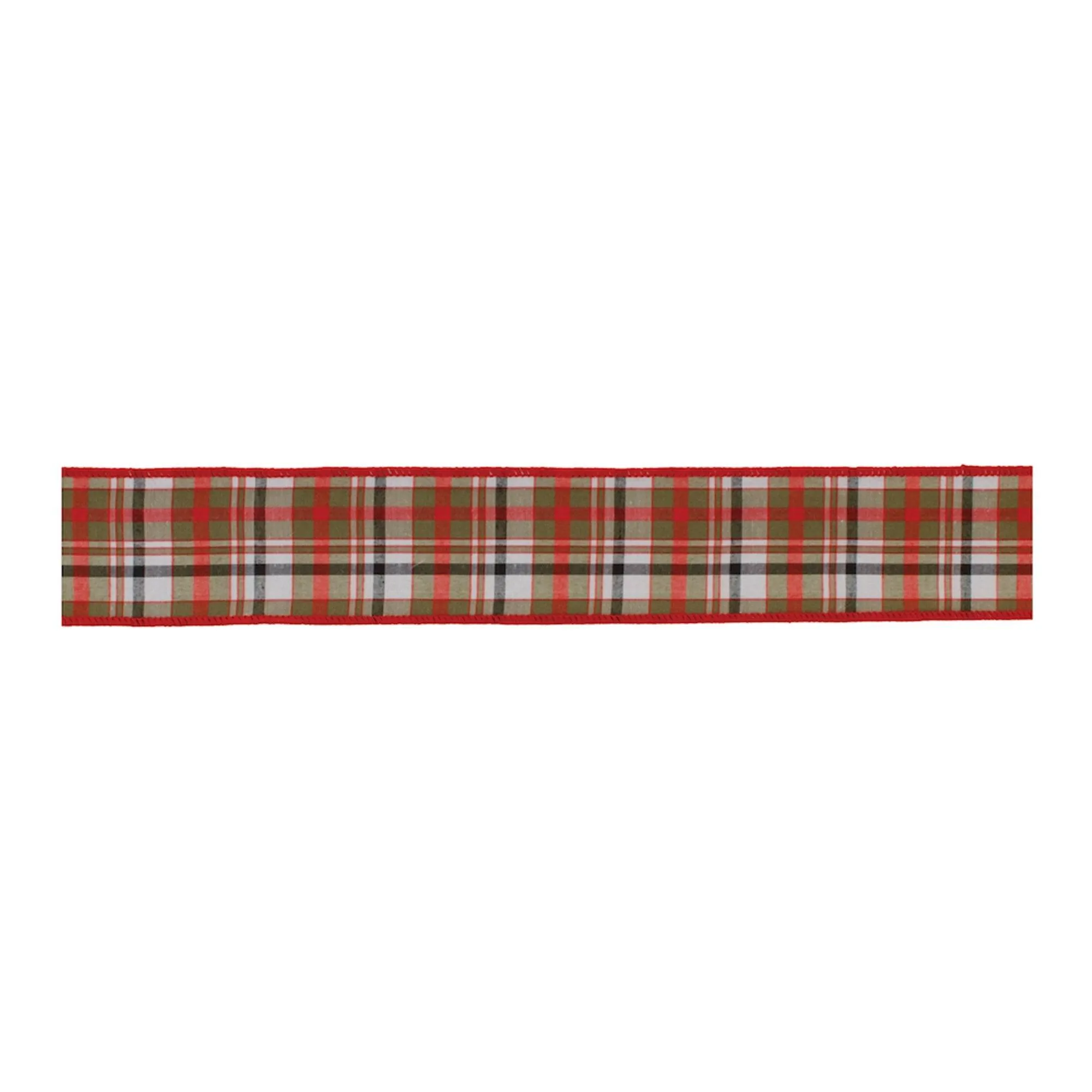 Plaid Holiday Ribbon (Set of 2)