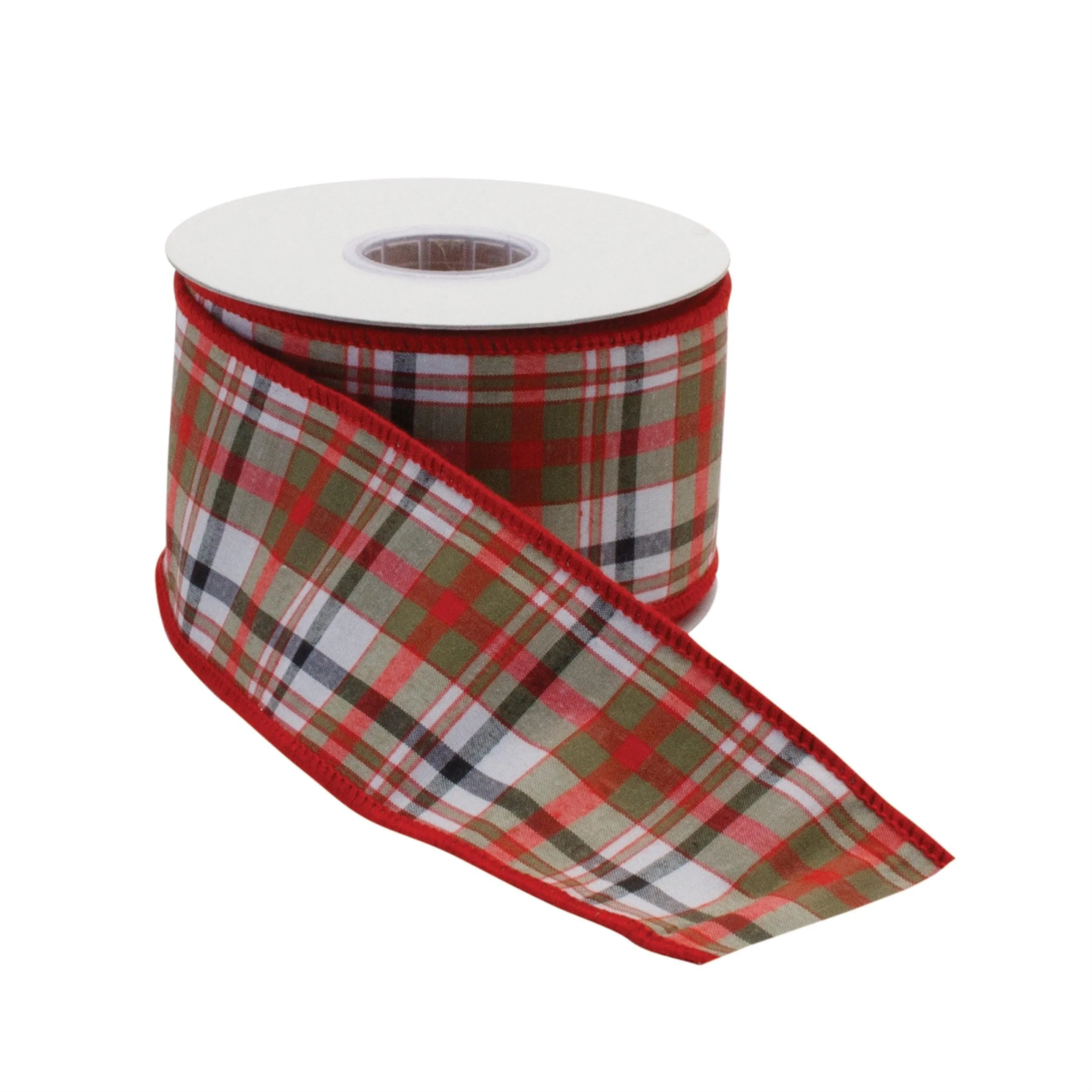 Plaid Holiday Ribbon (Set of 2)